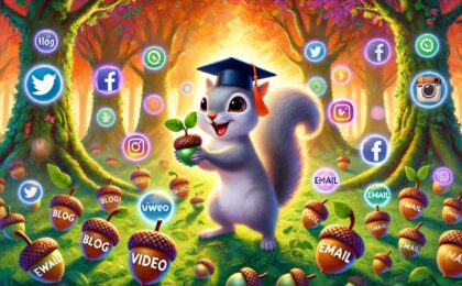 A-bright-and-whimsical-digital-illustration-of-a-confident-gray-squirrel-wearing-a-small-graduation-cap-symbolizing-logic-and-critical-thinking